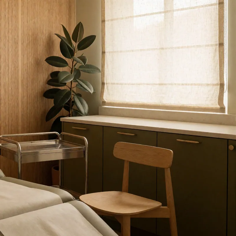 Patch Testing detail — Woodside Skin Care, Woodside NY