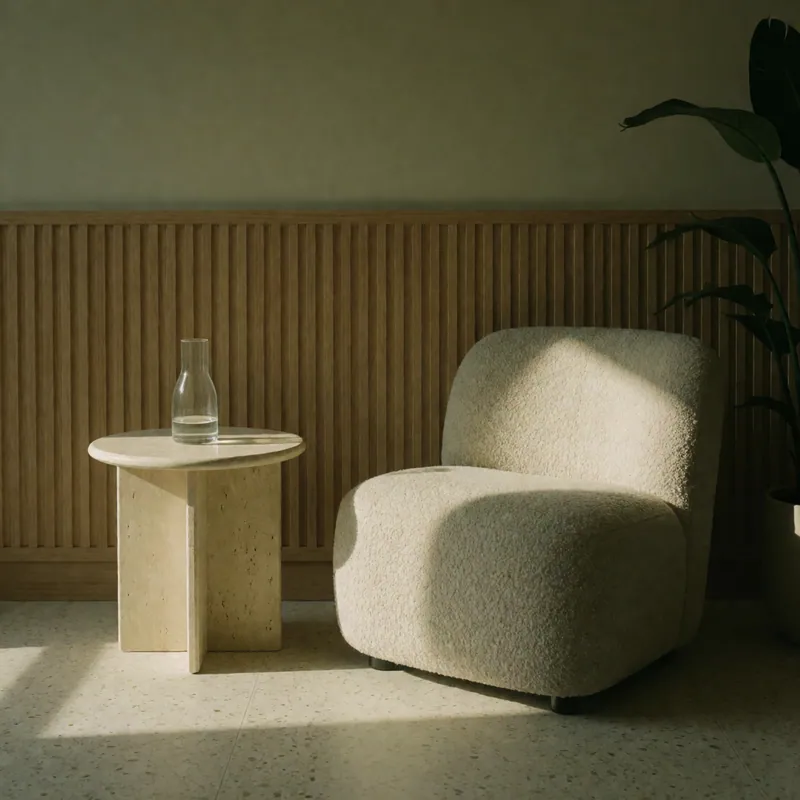 Morning light in the waiting room on 61st Street